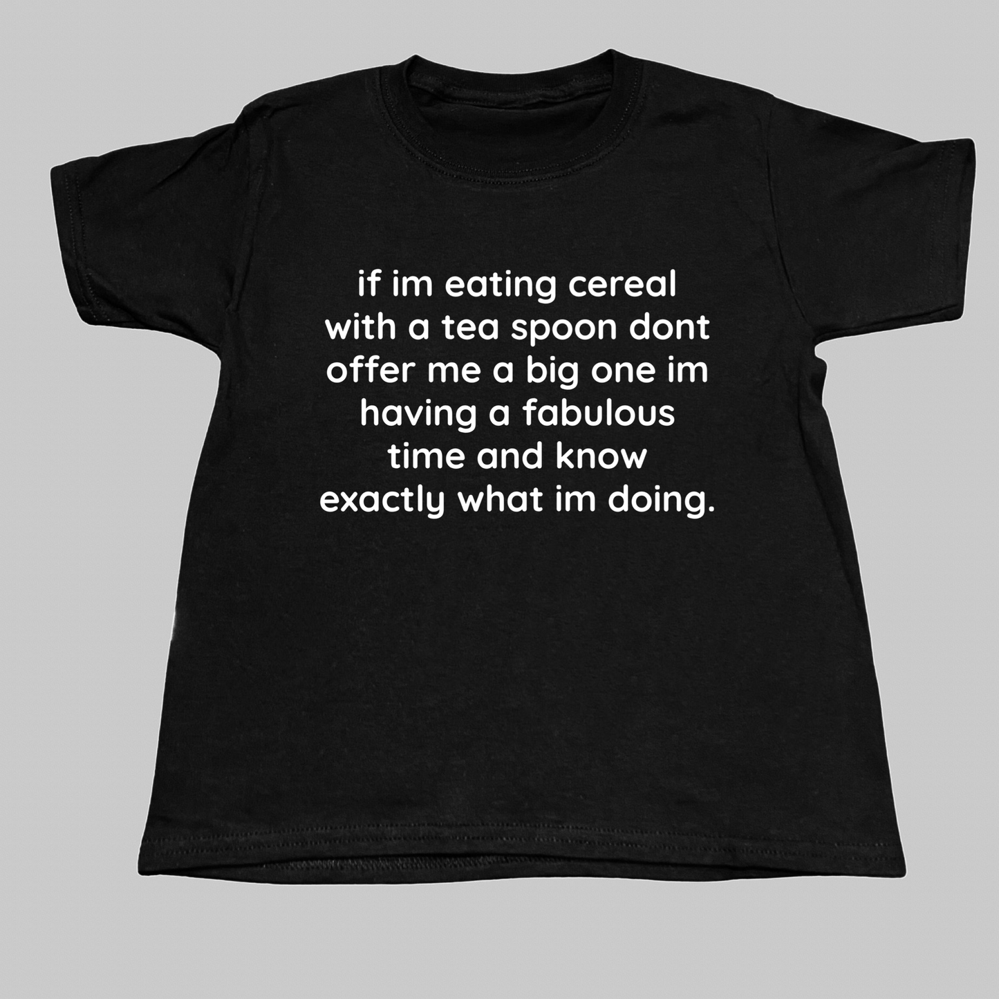 If Im Eating Cereal Baby Tee