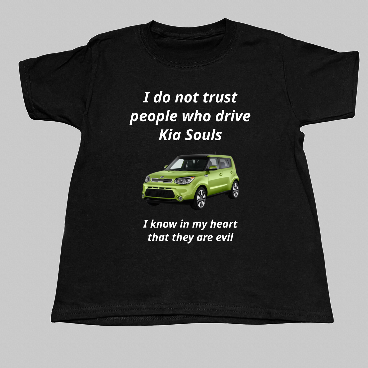 I Do Not Trust People Who Drive Black Baby Tee