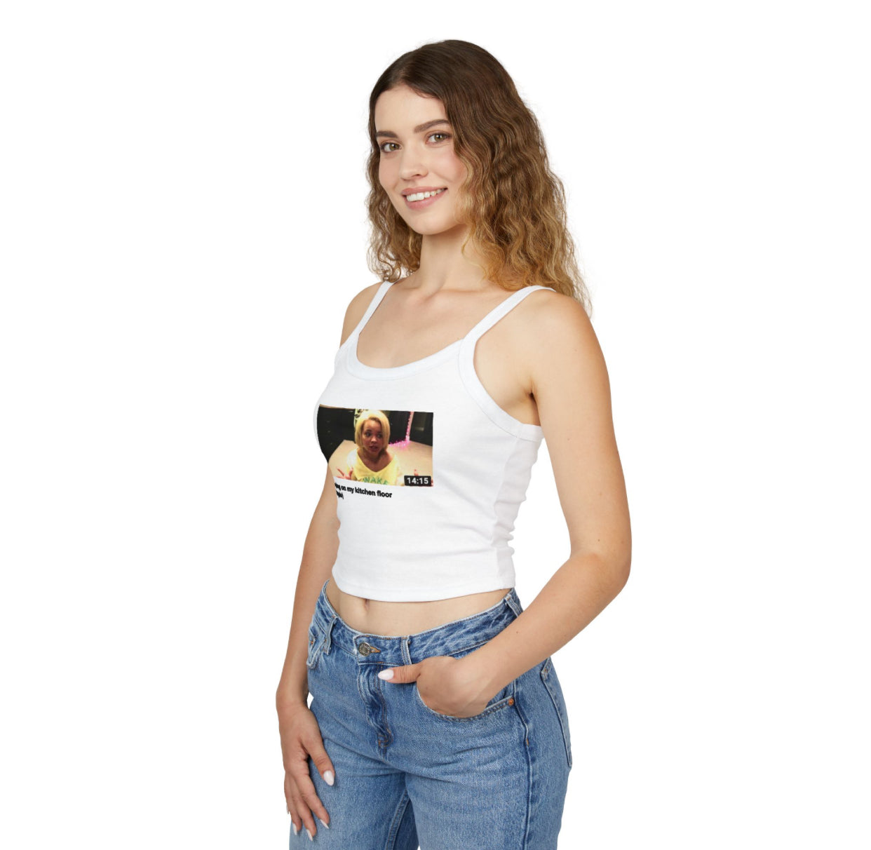 Trisha Crying On The Kitchen Floor (Again) Cami Tank Top