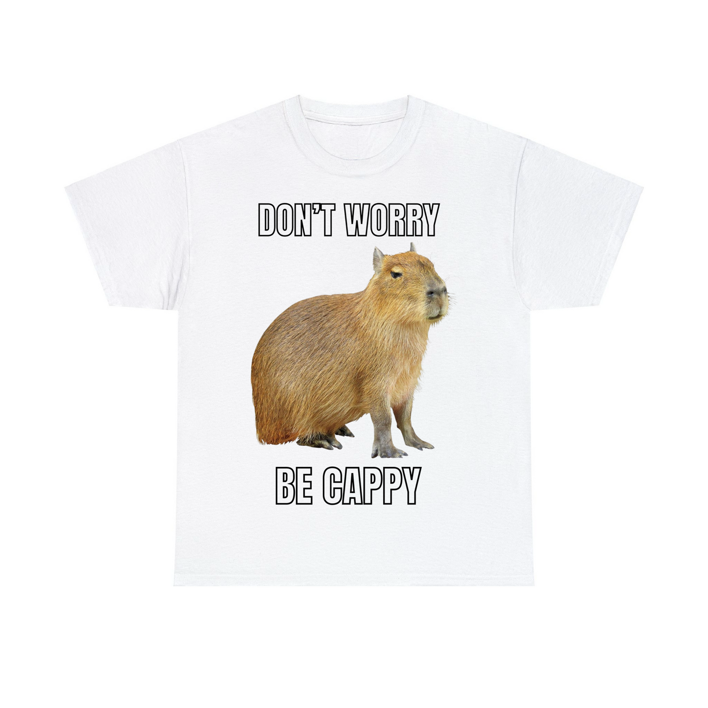 Don’t Worry Be Cappy Unisex Heavy Cotton Tee