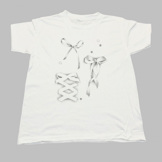 Coquette Bow Star Baby Tee