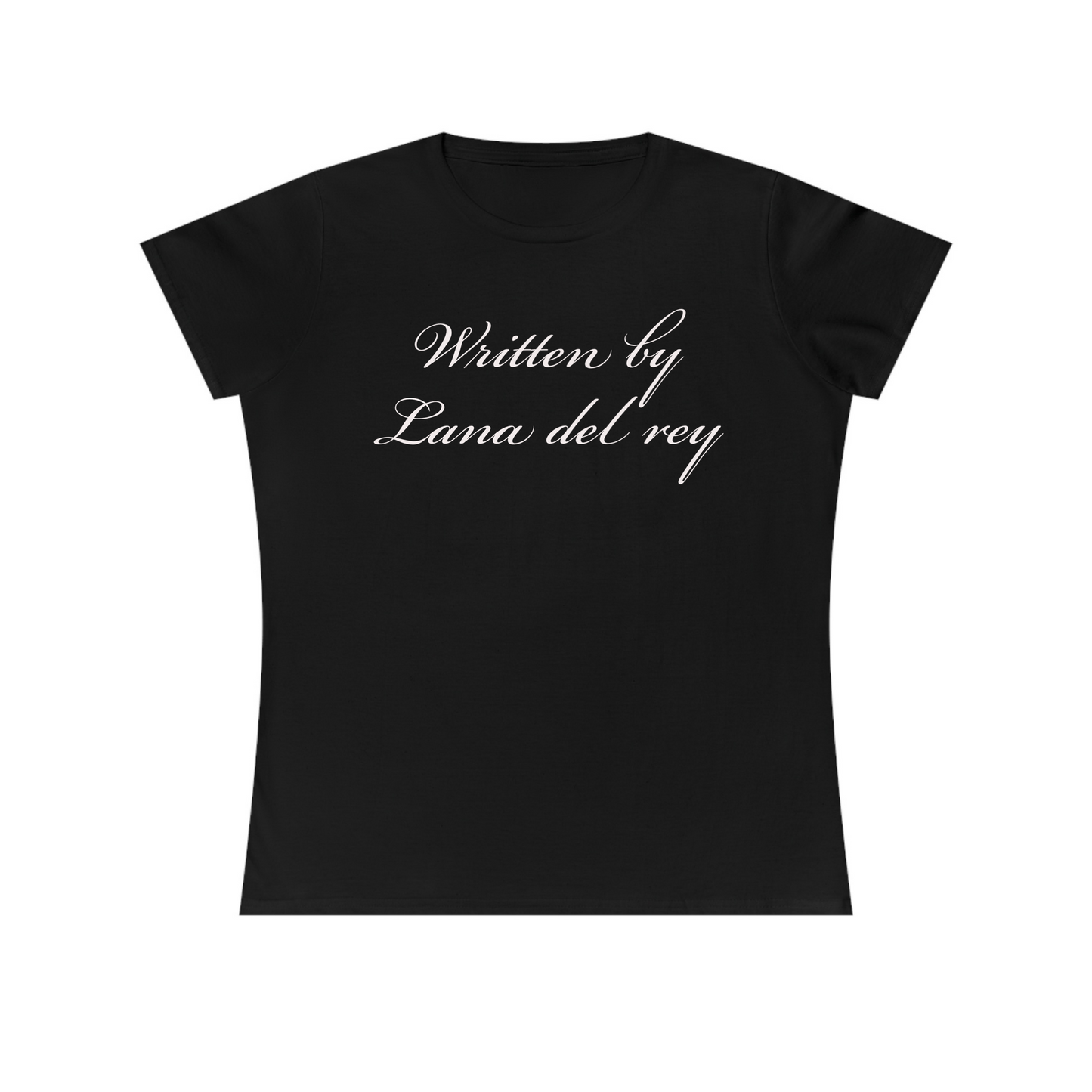 Written By Lana Del Rey Women's Fitted Tee