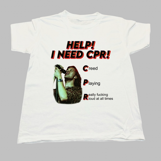 Creed Help I Need CPR Baby Tee