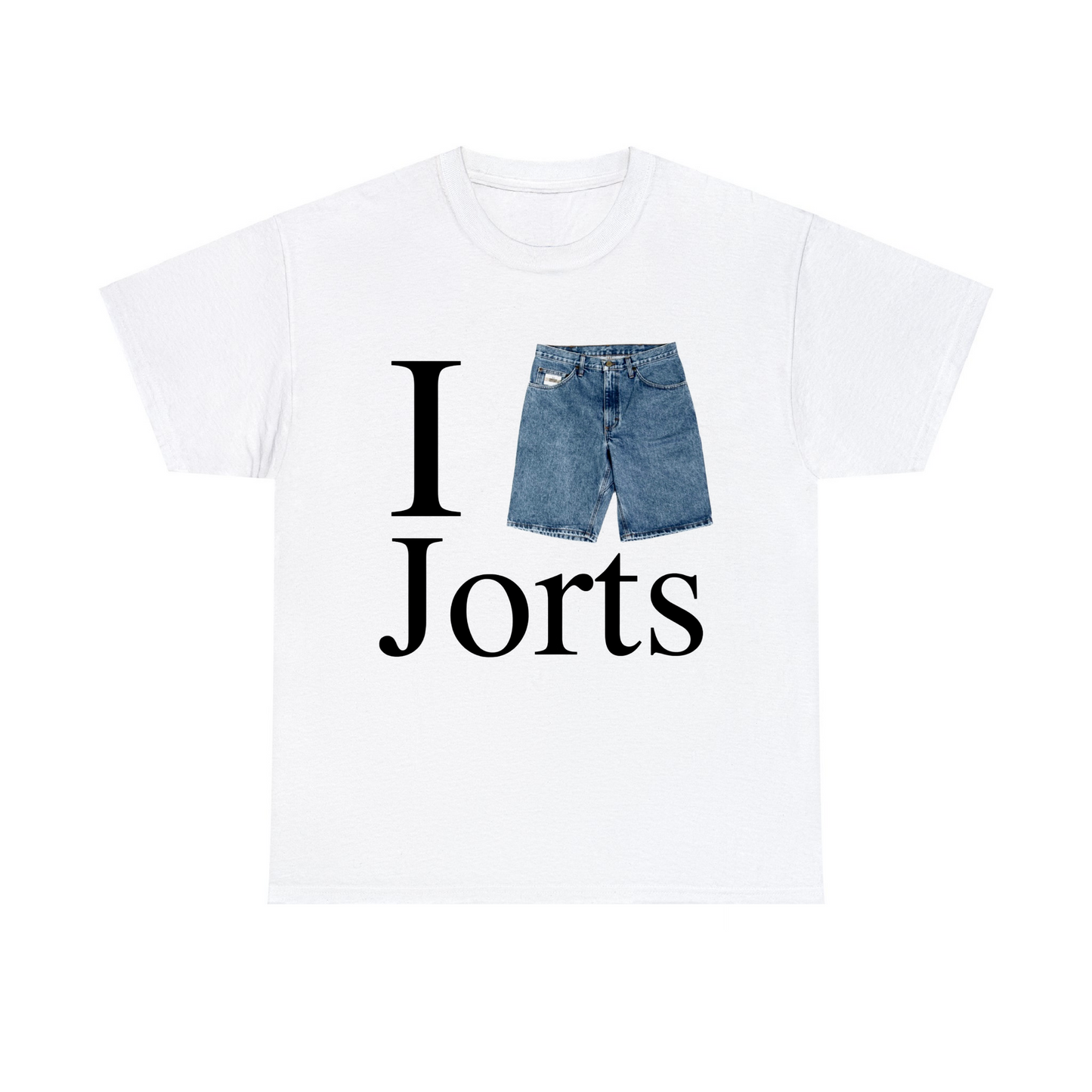 I Love Jorts Unisex Heavy Cotton Tee